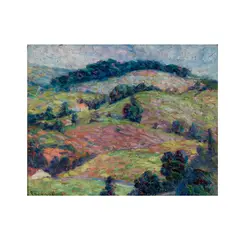 Emma Richardson Cherry, Untitled, oil on canvas board, c. 1905