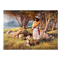 Alfredo Rodríguez, Untitled, oil on board, 1986