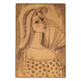 René Buthaud, Untitled, pencil on paper