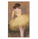Pierre Carrier-Belleuse, Untitled, pastel on paper laid to canvas