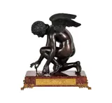 Antoine-Denis Chaudet, patinated, bronze, 231/2 x
