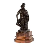 Paul Dubois, Untitled, bronze, on wooden plinth
