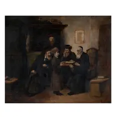 Untitled by Hans Winter, oil on wood panel, offered Mar 2026