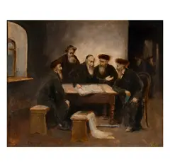Untitled by Hans Winter, oil on wood panel, offered Mar 2026