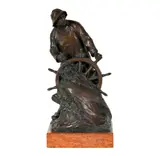 Hans Müller, Untitled, bronze on marble base