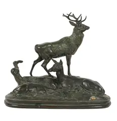 Antoine-Louis Barye, Untitled, bronze