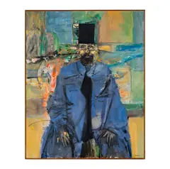 Edgar Louis Ewing, Untitled, oil on canvas, 1967