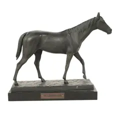 François Auguste Hippolyte Peyrol, Untitled, bronze on slate base