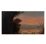 Norton Bush, Untitled, oil on canvas, no visible signature, canvas: