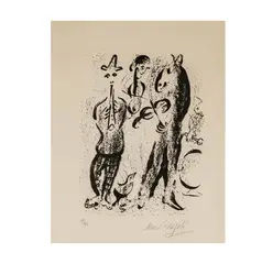 Marc Chagall, Untitled, lithograph, ed. 14/40