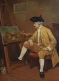 Johann Grund, Untitled, oil on canvas