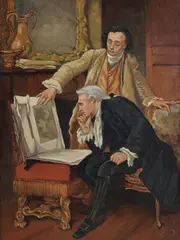 Johann Grund, Untitled, oil on canvas