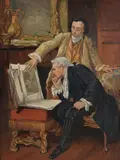 Johann Grund, Untitled, oil on canvas