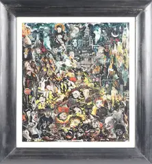 Otto Butterlin, Untitled, oil on panel