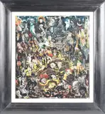Otto Butterlin, Untitled, oil on panel