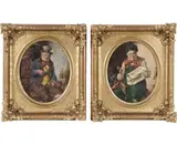 Franz Kerber, each:, oil on board