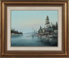 Gene Speck, Untitled, oil on board