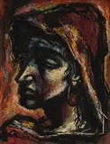 Umberto Roberto, Untitled, oil on panel