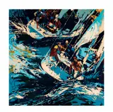 LeRoy Neiman, Untitled, serigraph, artist's proof