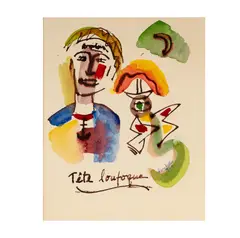 Henry Miller, Untitled, watercolor painting