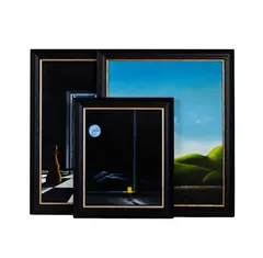 David Blakemore, each, oil on canvas