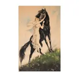 Louis Icart French/American 1888-1950 Youth (Jeunesse) by French Louis Icart & American 1888-1950, Youth, etching, drypoint, and aquatint, sold Jan 2026