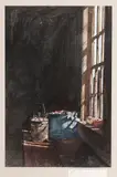 Andrew Wyeth, : Cranberries Collotype, pencil