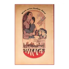 Wings, : First Academy Award Winner for Best Picture Poster offset, lithograph