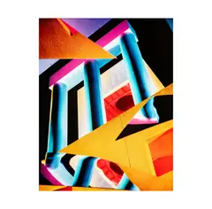 Barbara Kasten, Architectural Site 8, cibachrome from Kasten?s influential Architectural Site series
