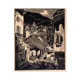 A Mexican, Untitled, woodcut