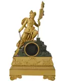 Untitled by A French Empire-Style Gilt, bronze figural mantel clock, sold Sep 2025