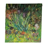 Joe Reno, B. 1943, Untitled, Joe Reno American B. 1943 Untitled (Foliage), oil on canvas