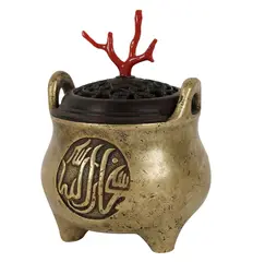 A Chinese, Untitled, bronze covered censer