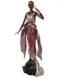 Erté, Erte (Romain De Tirtoff) Russian/ French 1892-1990 Flower Petal Gown cold-painted, bronze 1990; ed. 215/375;
