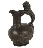 A Greek-Style, Untitled, bronze pitcher