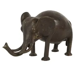 An African Tribal, Untitled, bronze elephant