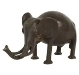 An African Tribal, Untitled, bronze elephant