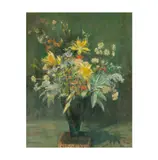 Boza Hessova, Floral Still Life, 1954, oil on canvas