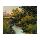 Dan Woodson, Prairie Creek, 2000, oil on canvas