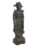 An Asian, Untitled, bronze figure