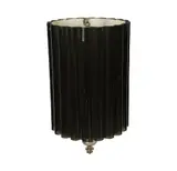 A Black, Untitled, acrylic ceiling light fixture