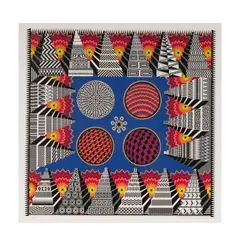 Pedro Friedeberg, PedroFriedebergItalian/AmericanB. 1936TeotihuacanizaciUn de Mesopotamia o Soles de Ninevehcolor, screenprint on papered. 33/120;