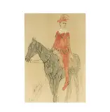 Pablo Picasso, : Harlequin on Horsebackcolor offset, lithograph on paperSight: