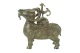A Chinese, Untitled, bronze figural vessel