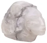 Frank McGUIRE, Untitled, Carved alabaster sculpture, Head of a Woman