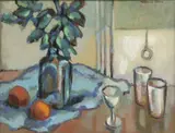 McDONALD Smith, Framed, oil on Masonite painting, Still Life with Oranges