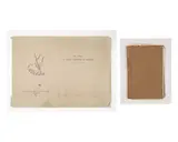 William Thon, Two Sketchbooks 1] Sketchbook #1, Mixed media on bound paper pages, total of 14 pages