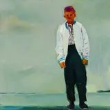 Connie Hayes, Leaning Blue Boy