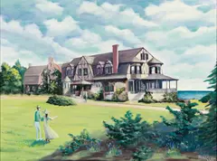 Tom Hinkle, Greystone 1910, 2007, Oil on canvas
