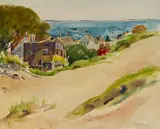 Egbert Cadmus, Egbert Cadmus(Am. 1868-1939)Three Works1] "Provincetown", 1926, Watercolor on paper, unframed